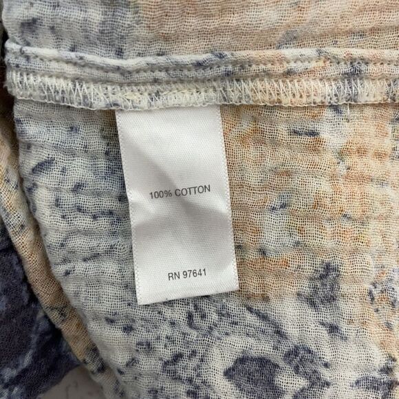 J. Jill Boho Cotton Lightweight Blouse M - Picture 5 of 5